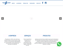 Tablet Screenshot of helpscreen.com.br